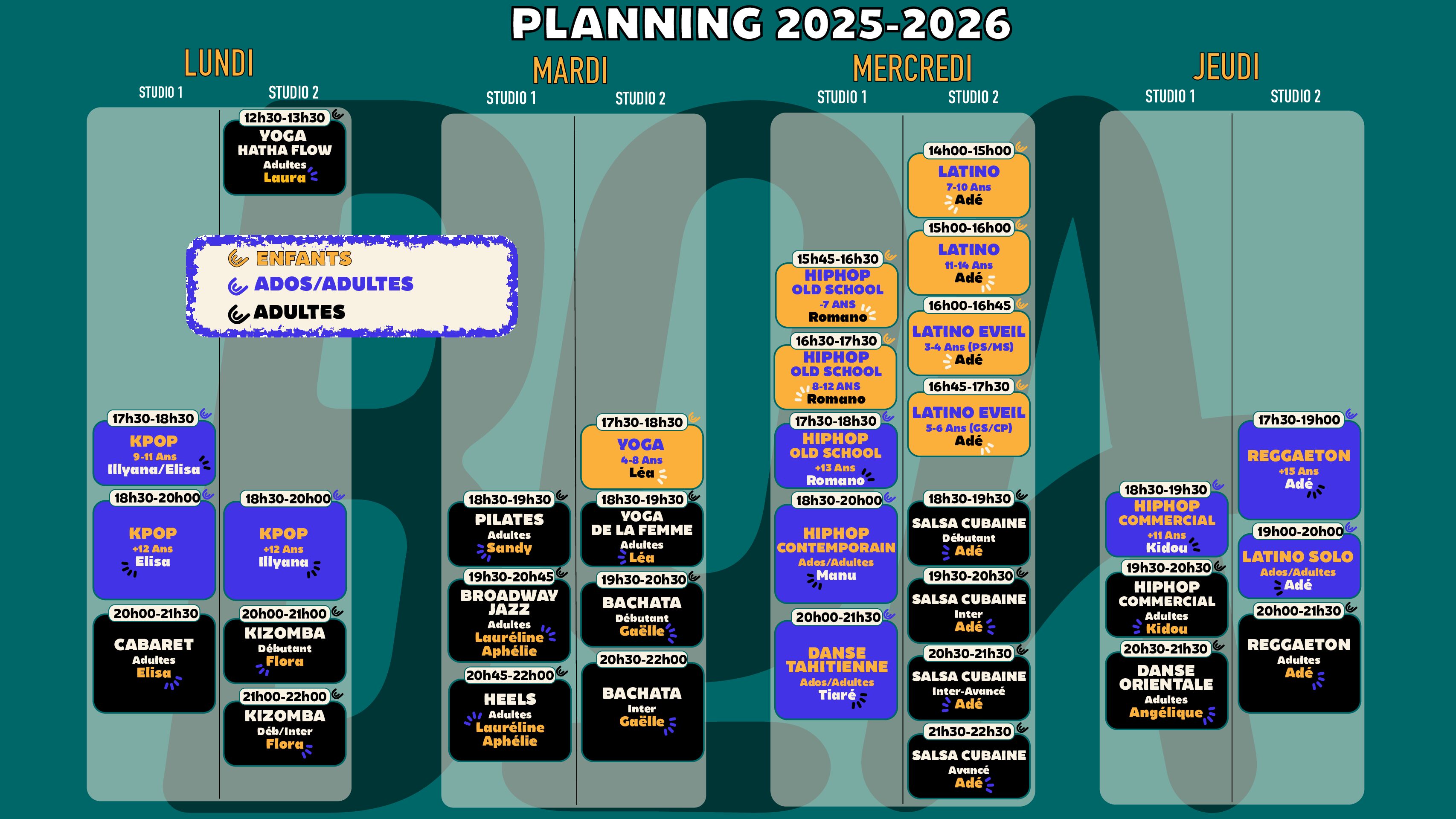 PLANNING 2025-2026 5